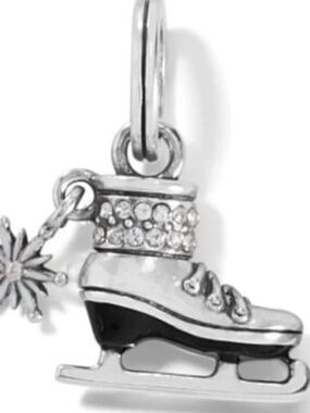 Brighton Christmas Winter Ice Skate Charm NWT